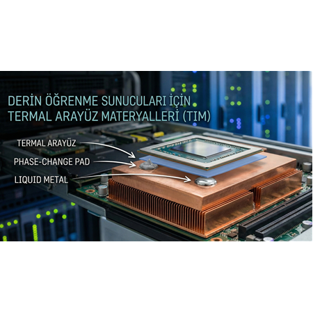 Derin Öğrenme (Deep Learning) Sunucuları İçin Termal Arayüz Materyalleri