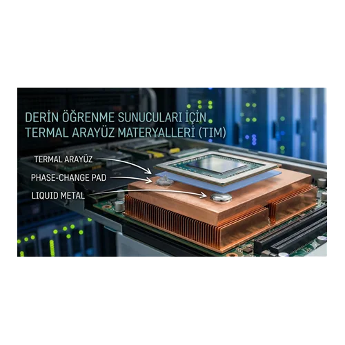 Derin Öğrenme (Deep Learning) Sunucuları İçin Termal Arayüz Materyalleri