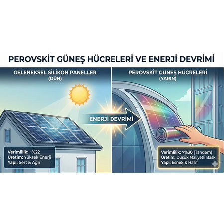 Perovskit Güneş Hücreleri ve Enerji Devrimi