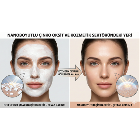 Nanoboyutlu Çinko Oksit ve Kozmetik Sektöründeki Yeri