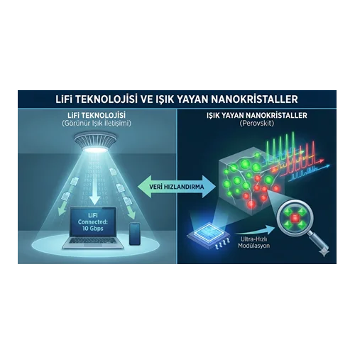 LiFi Teknolojisi ve Işık Yayan Nanokristaller