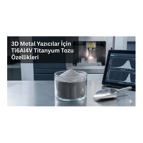 3D Metal Yazıcılar İçin Ti6Al4V Titanyum Tozu Özellikleri