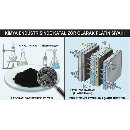 Kimya Endüstrisinde Katalizör Olarak Platin Siyahı