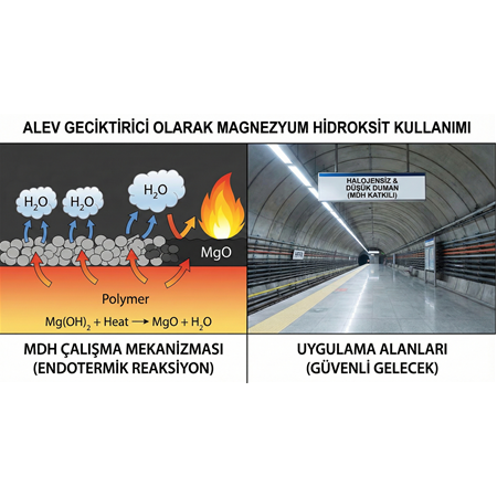 Alev Geciktirici Olarak Magnezyum Hidroksit Kullanımı