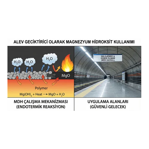 Alev Geciktirici Olarak Magnezyum Hidroksit Kullanımı