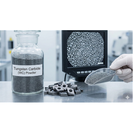 Kesici Takım Üretiminde Tungsten Karbür (WC) Tozları