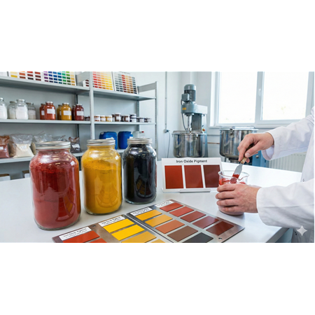 Boya ve Kaplama Sanayinde Demir Oksit Pigmentleri