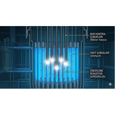 Nükleer Santrallerde Nötron Yutucu Olarak Bor
