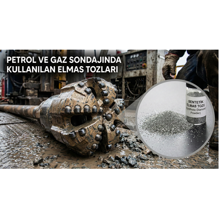 Petrol ve Gaz Sondajında Kullanılan Elmas Tozları