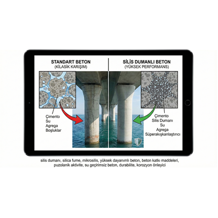 İnşaat Sektöründe Silis Dumanı (Silica Fume) Beton Katkısı