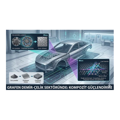 Grafen Demir-Çelik Sektöründe: Kompozit Güçlendirme