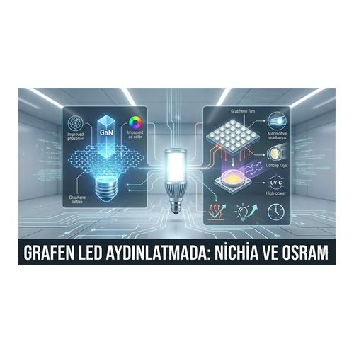 Grafen LED Aydınlatmada: Nichia ve Osram