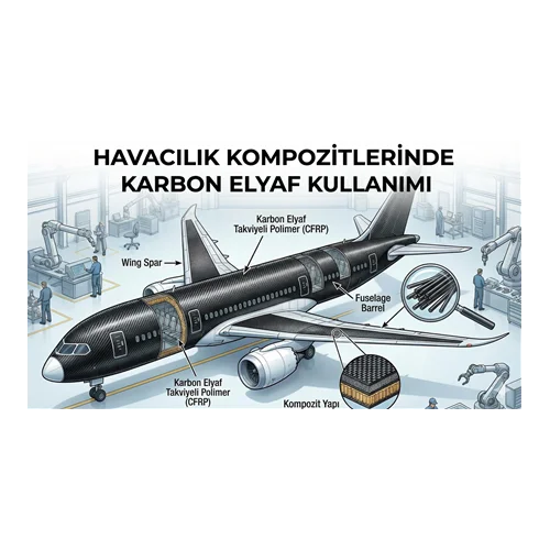 Havacılık Kompozitlerinde Karbon Elyaf Kullanımı