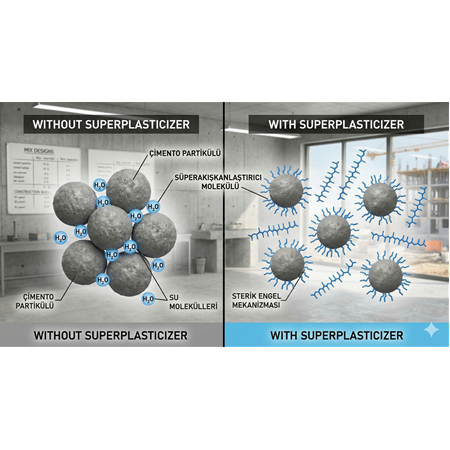 Beton Katkılarında Süperakışkanlaştırıcılar