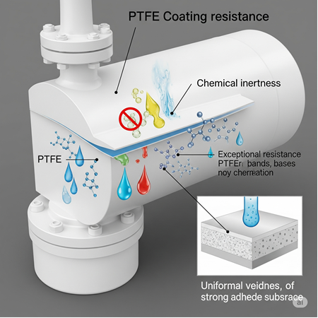 Kimya Endüstrisinde PTFE Kaplamaların Direnci
