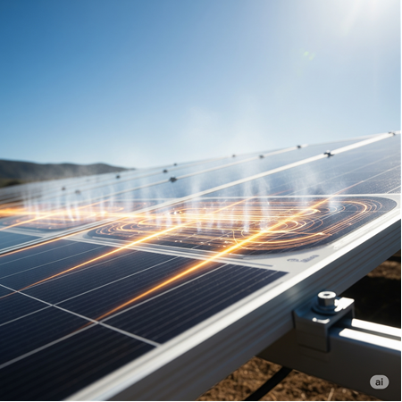 Güneş Enerjisi Panellerinde Yüksek Isı Yönetimi