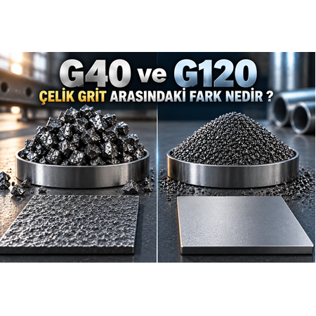 G40 ve G120 Çelik Grit Arasındaki Fark Nedir?