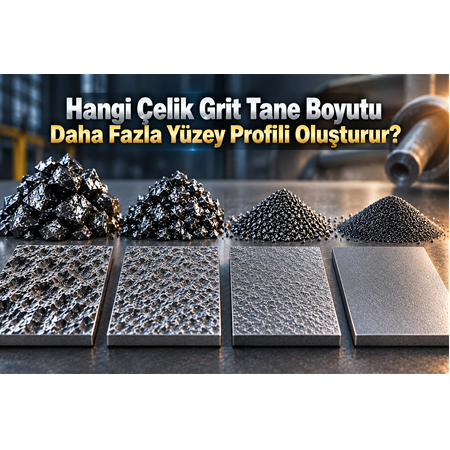 Hangi Çelik Grit Tane Boyutu Daha Fazla Yüzey Profili Oluşturur?