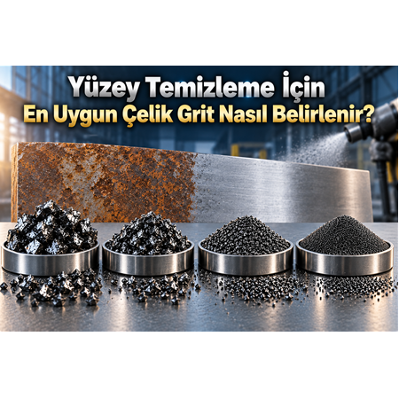Yüzey Temizleme İçin En Uygun Çelik Grit Nasıl Belirlenir?