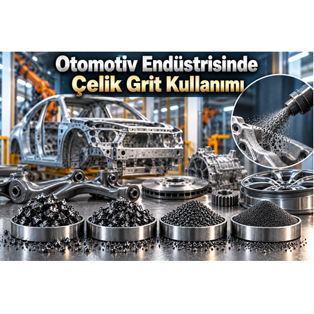 Otomotiv Endüstrisinde Çelik Grit Kullanımı