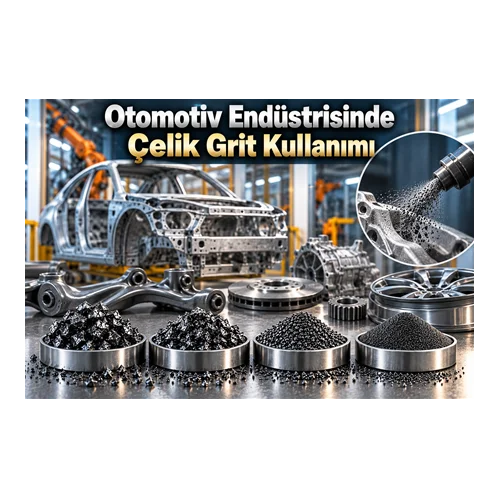 Otomotiv Endüstrisinde Çelik Grit Kullanımı