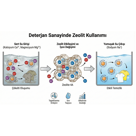 Deterjan Sanayinde Zeolit Kullanımı