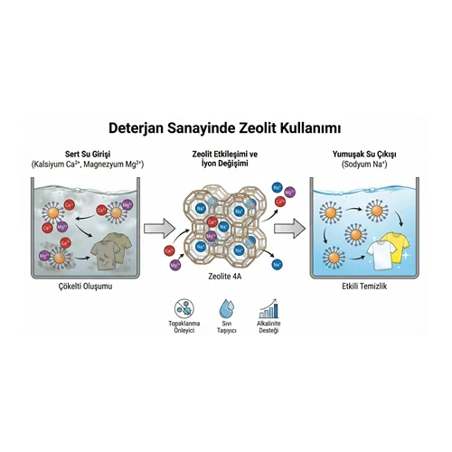 Deterjan Sanayinde Zeolit Kullanımı
