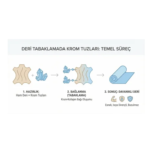 Deri Tabaklamada Krom Tuzları