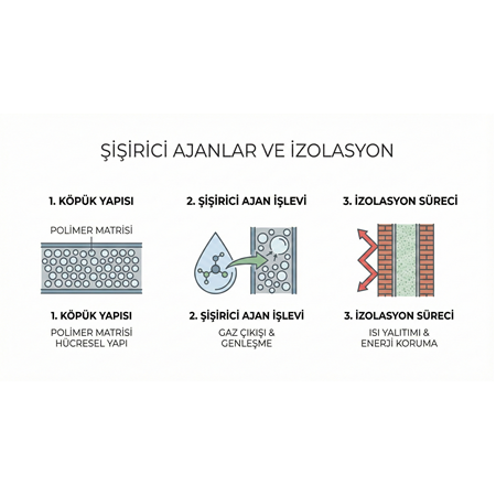 İzolasyon Köpüklerinde Şişirici Ajanlar