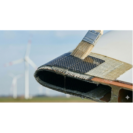 Rüzgar Türbini Kanatlarında Epoksi Reçineler