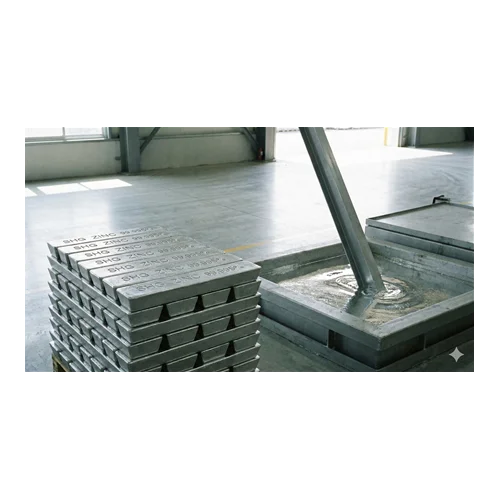 Galvaniz Kaplamada Çinko Külçeler