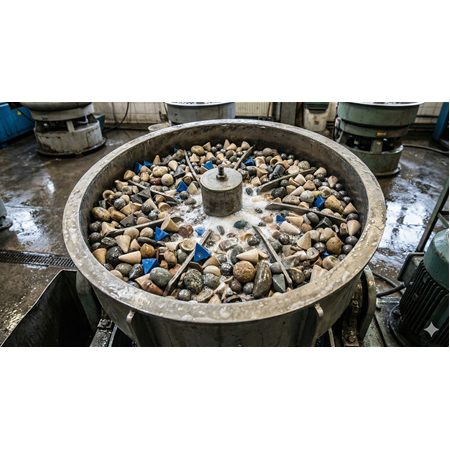 Vibrasyonlu Yüzey İşlem Taşları