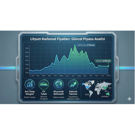 Lityum Karbonat Fiyatları: Güncel Piyasa Analizi
