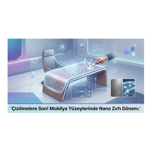 Çizilmelere Son! Mobilya Yüzeylerinde Nano Zırh Dönemi
