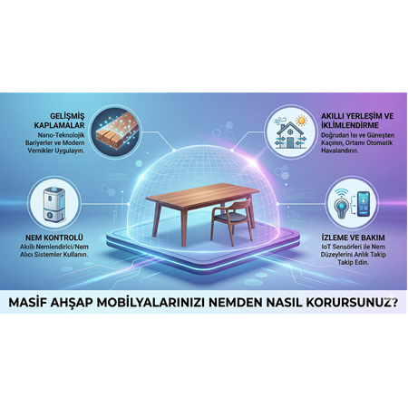 Masif Ahşap Mobilyalarınızı Nemden Nasıl Korursunuz?