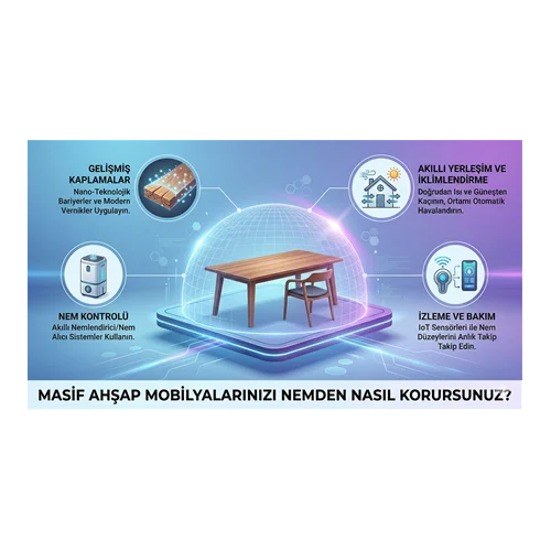 Masif Ahşap Mobilyalarınızı Nemden Nasıl Korursunuz?