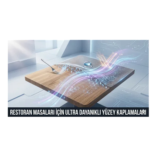 Restoran Masaları İçin Ultra Dayanıklı Yüzey Kaplamaları