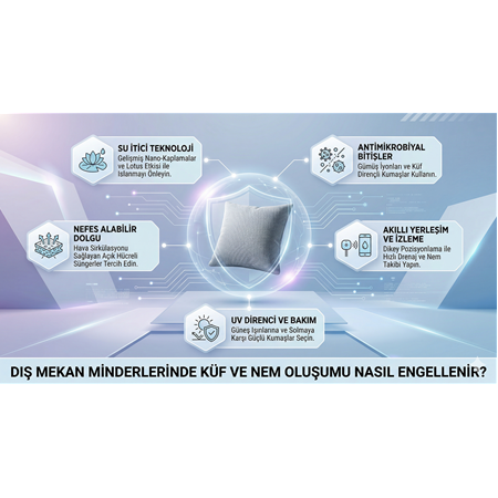 Dış Mekan Minderlerinde Küf ve Nem Oluşumu Nasıl Engellenir?