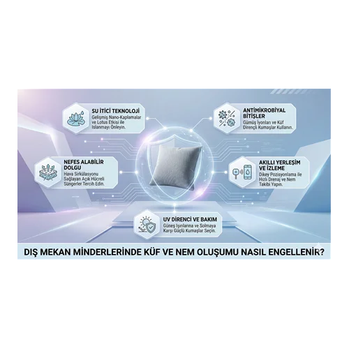Dış Mekan Minderlerinde Küf ve Nem Oluşumu Nasıl Engellenir?