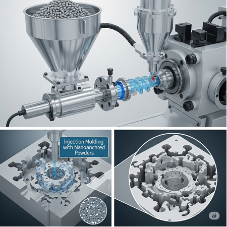 Enjeksiyon Kalıplamada Nano Toz Kullanımı