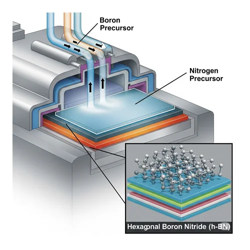 Kimyasal Buhar Biriktirme (CVD) ile Boron Nitride Film Kaplama