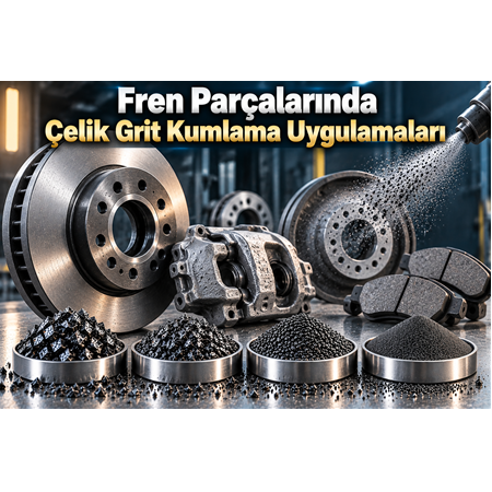 Fren Parçalarında Çelik Grit Kumlama Uygulamaları