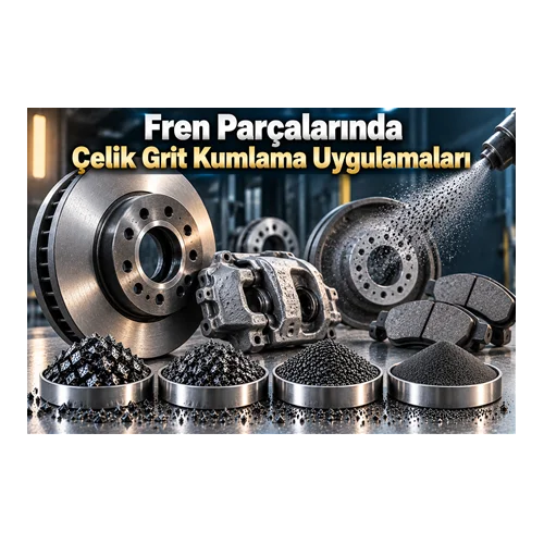 Fren Parçalarında Çelik Grit Kumlama Uygulamaları