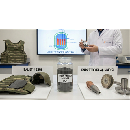 Bor Karbür Tozu (B4C) Ne İşe Yarar?