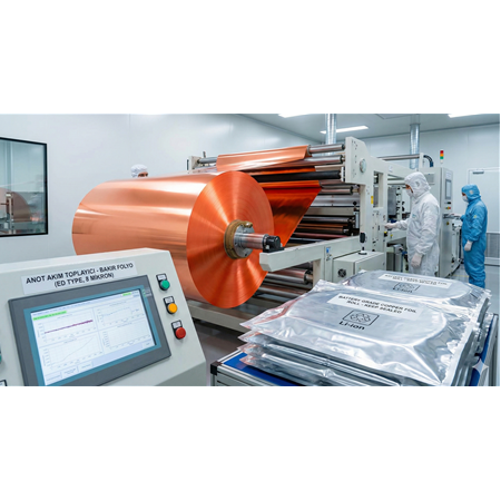 Bakır Folyo Rulo Satın Al: Batarya Üretimi İçin