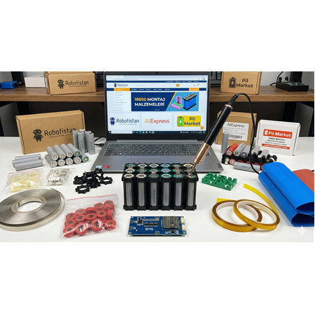 18650 Pil Kasası ve Montaj Malzemeleri Nereden Bulunur?