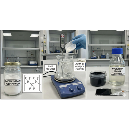 PVDF Bağlayıcı (Binder) Nedir ve Nasıl Hazırlanır?