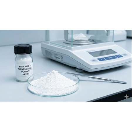 Yüksek Saflıkta Alüminyum Oksit (Alumina) Tozu