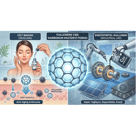 Fullerene C60 Nedir? Cilt Bakımı ve Endüstriyel Kullanımı