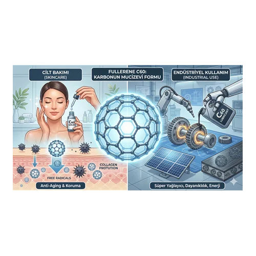 Fullerene C60 Nedir? Cilt Bakımı ve Endüstriyel Kullanımı